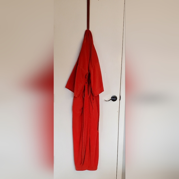 Vintage Cypress Terry Cloth Bathrobe Red - Picture 1 of 11